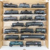 18 HO scale Tankers various RR