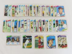 140 1980 Topps Baseball Cards- Yastrzemski