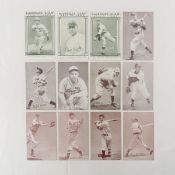 12 1940-60's era Exhibit Cards