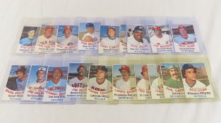 19 1977 Hostess Baseball Superstar cards