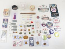 MN Twins pinback buttons, team ball & more