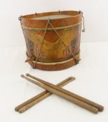 Antique American Eagle Flag Drum