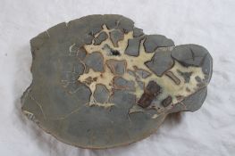 Septarian Geode Slice