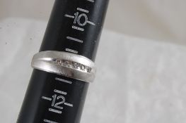14kt White Gold Men's Ring Size 11, 6gtw