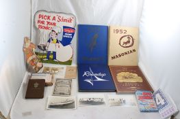 Ephemera Soldiers Prayer Book with 1953 Mailer