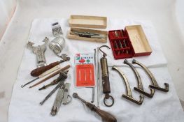 Coat Hooks, Scale, Sewing, Flatware & More