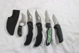 5 Knives Fixed Blade Pakistan with Sheath
