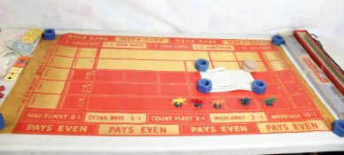 1930s Horse Racing Game, Monopoly Game Pieces