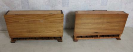 2 Wood Country Store Cigarette Pack Displays