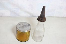 Amber 50 Cigar Apothecary Jar, Master Qt Oil Jar