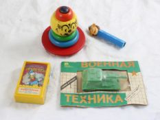 Playskool Roly Poly, Donald Duck Dancer, Tank Toys