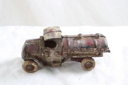 1920's Cast Iron Gasoline Mack Truck 5 1/4