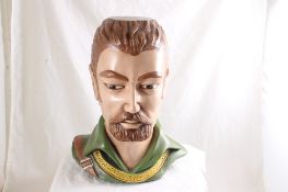 Provincial Mold Bust of Robin Hood 1973
