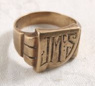 10kt Gold Ring 4.4 Grams Size 10