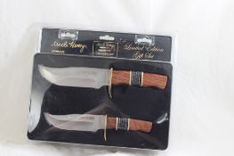 2016 Schrade Uncle Henry. Ltd. Ed. Knives Set NIP