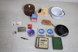 Banks, Advertising Items, Military Pins & More