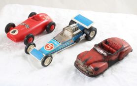 Buddy L Dragster, Ungar Slot Car, Auburn Car