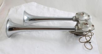 Dual Trumpet Air Horn For Semi Truck WORKS