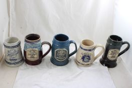 5 Leinenkugel Bock Beer Steins