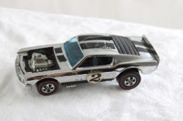 1969 Hot Wheels Redline Boss Hoss Mustang #2