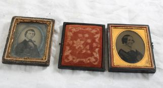 2 Ambrotype Photos