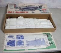 Guillows SBD3 Douglas Dauntless Model Kit #1003