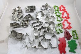 Collection of Vintage Cookie Cutters