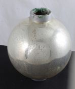 Mercury Glass Lightening Rod Ball 5.75