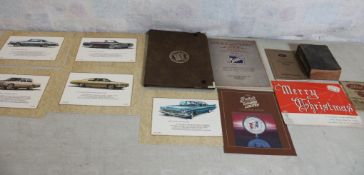 Antique Automobile Books, Manuals Prints