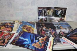 9 Snap-On Tools Swimsuit Calendars & 1 Mopar