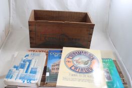 Libby's Corned Beef Wood Crate, Coffee Table Books