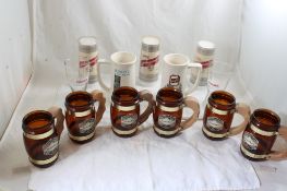 13 Vintage Beer Steins & Glasses