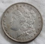 1883 O Morgan Silver Dollar