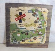 Ruppert Knickerbocker Beer Easel Back Sign