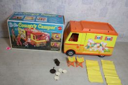1970 Barbie Doll Country Camper in Original Box