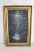 Antique Oil on Canvas Framed Painting