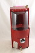 Northwestern Jet 5 Cent Gumball Machine w/2 Keys