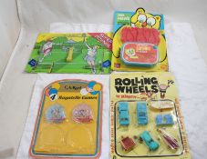 4 Vintage New on Packages Toys