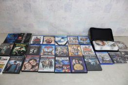 60 DVD's/Blue Rays, PS3, PS4 & WII Play Games