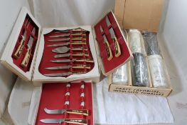 6 Crazee Thermo-Serve & Regent Sheffield Knives