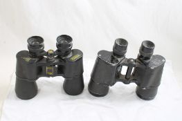 2 Pair Binoculars Bushnell & Stellar