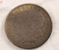 1921 S Morgan Silver Dollar
