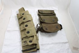 3 Pocket Grenade Carrier, M-1 Garand Clip Belt