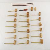 20 Handmade Tobacco Pipes, Unused