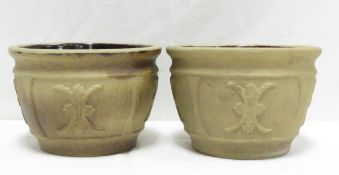 2 Red Wing Art Pottery 7.25 x 5