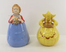 Red Wing Dutch Girl & Riding Hood Cookie Jars