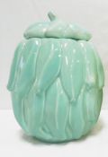 Green Red Wing Bananas Cookie Jar