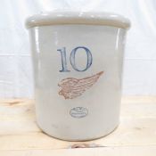 10 Gallon Red Wing Union Stoneware Co. Crock