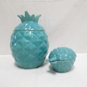 Red Wing Hostess Ware Cookie Jar & Marmite