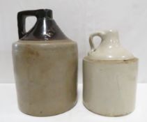 Unmarked Salt Glaze & Zinc Stoneware Jugs